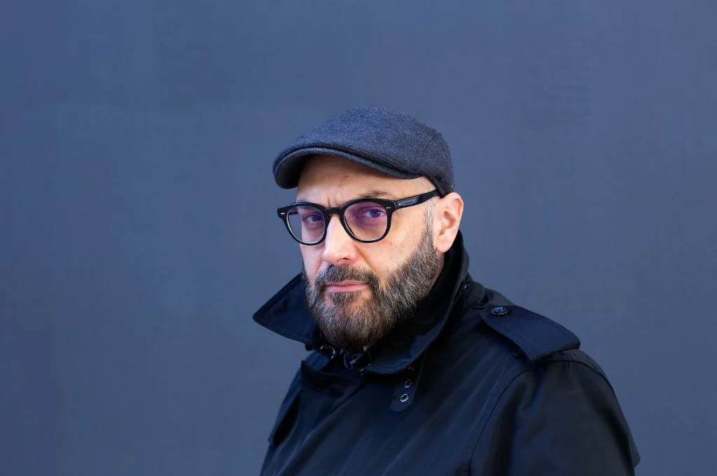 Miguel Ángel Hernández en la FILBo 2023 durante la presentación de su novela Anoxia