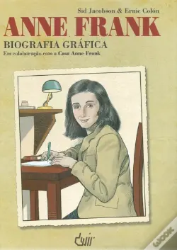 Portada de Anne Frank: la biografía gráfica