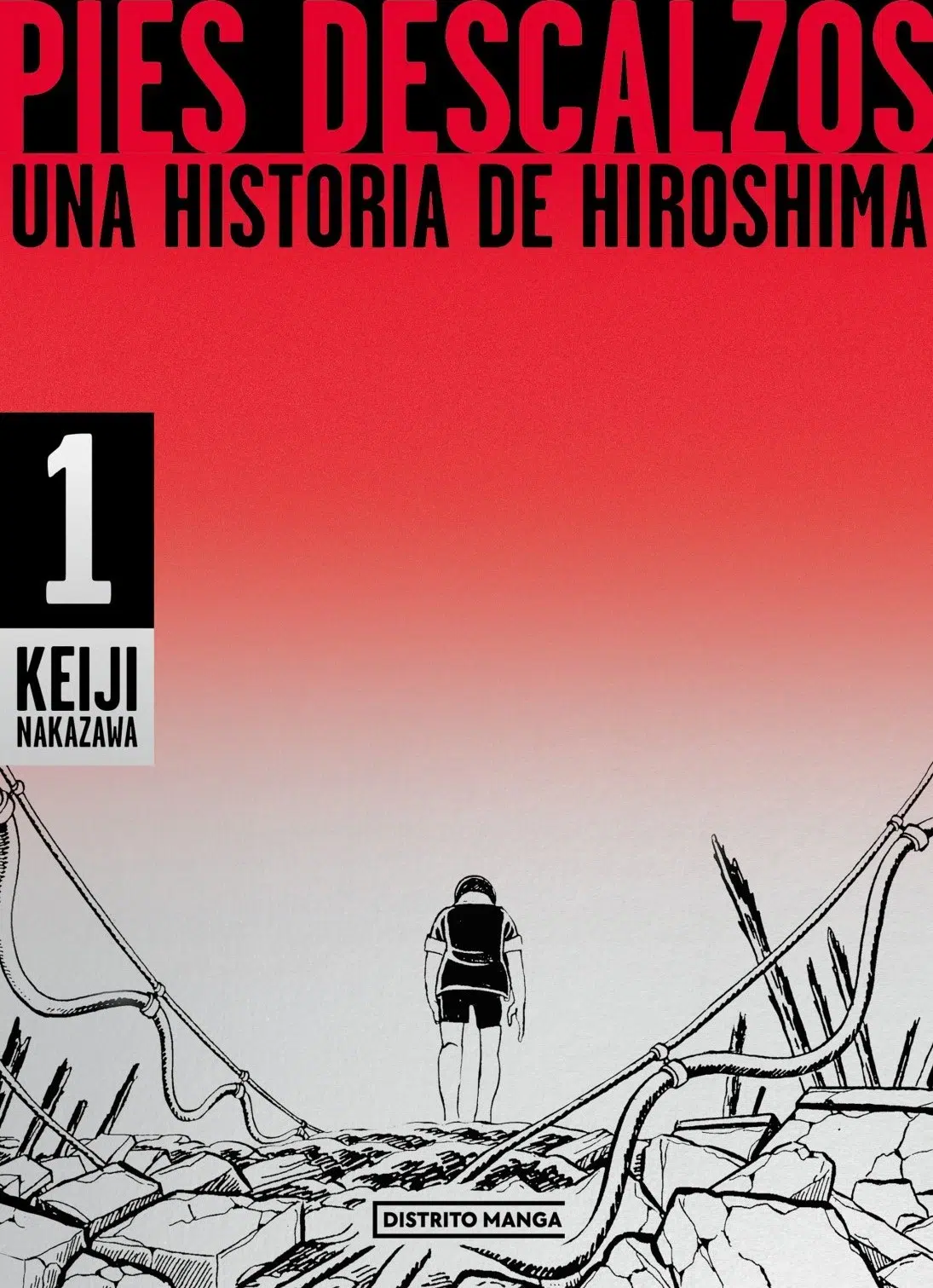 Portada de Gen descalzo (Barefoot Gen) de Keiji Nakazawa.