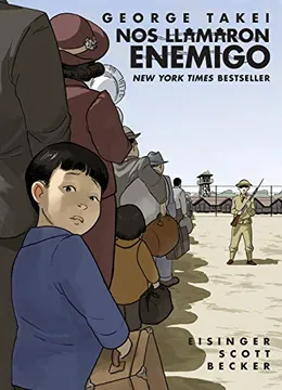 Portada de Nos llamaron el enemigo, de George Takei, entre las mejores novelas gráficas históricas.