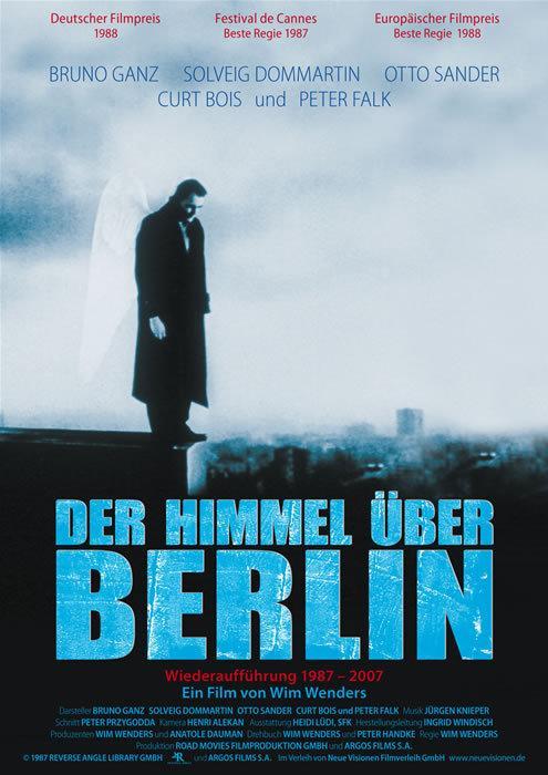 Póster de Bajo el cielo de Berlín (1987) — Charly García y el cine