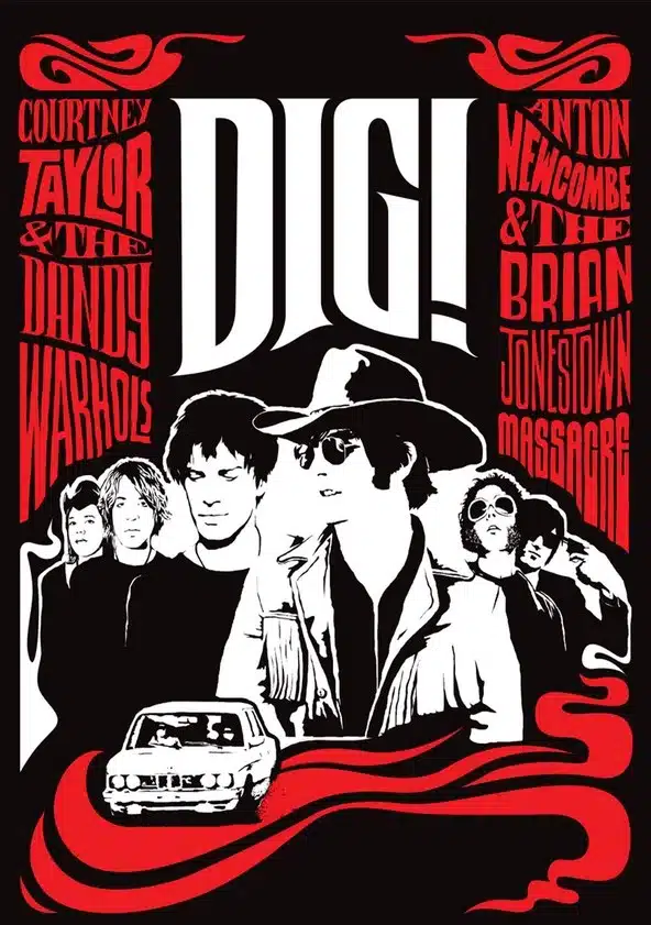 Imagen del documental Dig! sobre dos bandas rivales de rock