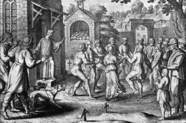 Imagen relacionada con la película de Jonathan Glazer sobre la plaga del baile de 1518