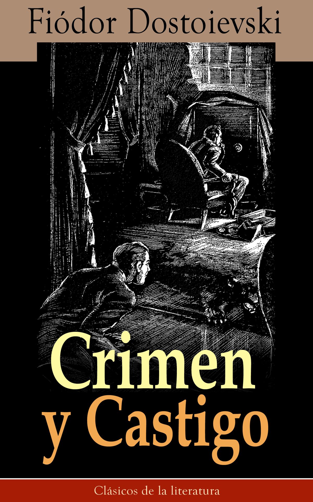Portada de Crimen y castigo, antecedente de muchas novelas negras que deberíamos leer