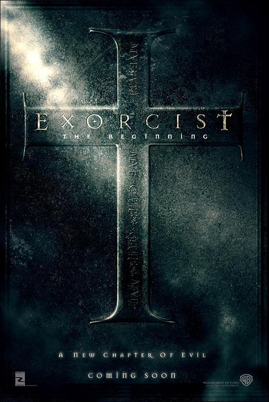 El exorcista: El comienzo (2004) póster – precuela